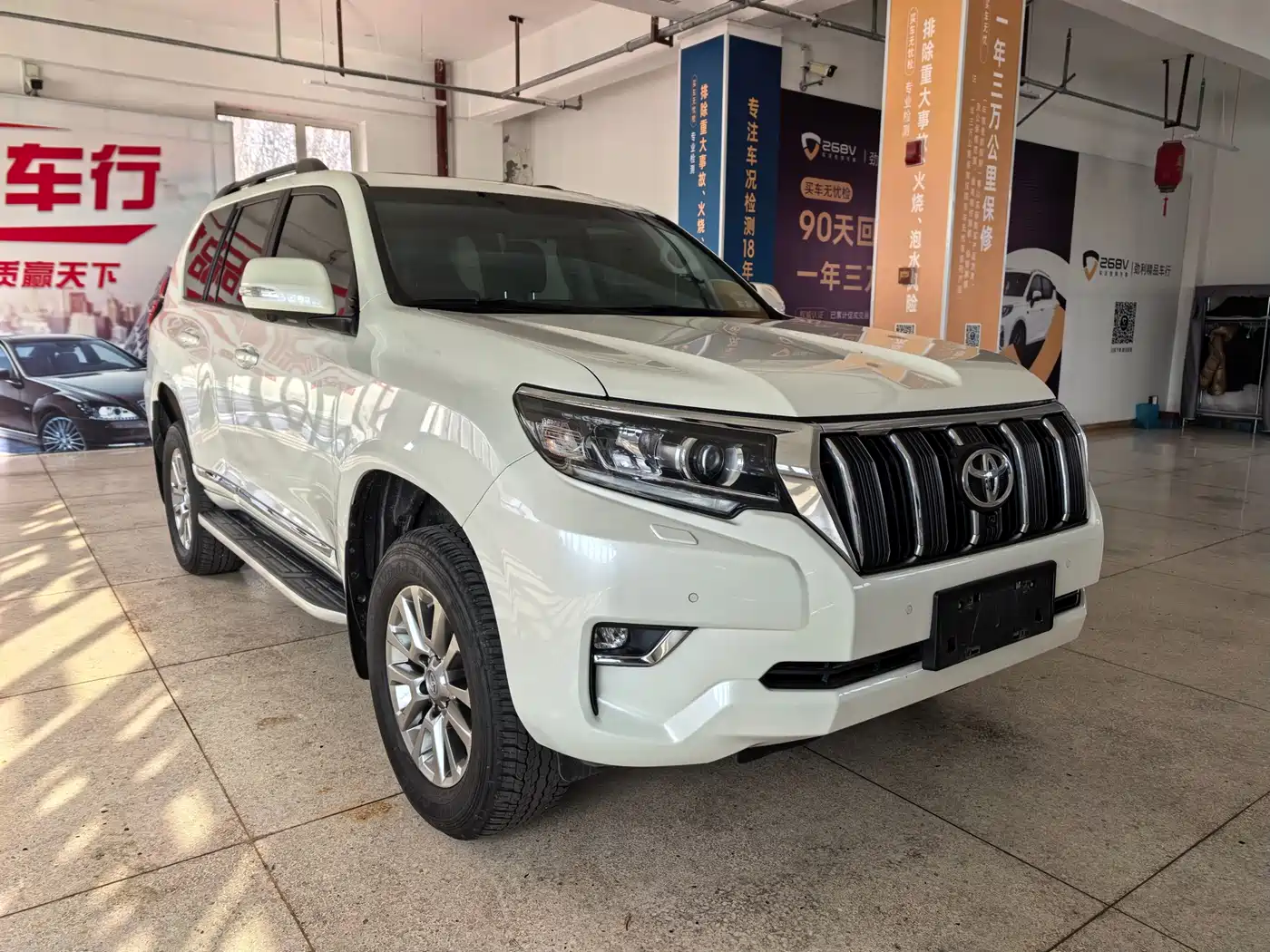 Toyota Prado 2018 3.5L Automatic TX-L Rear-mounted Spare Tire фото 3