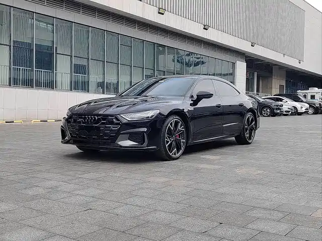  Audi Audi A7L 2025 Model Year 45 TFSI quattro Black Knight Edition