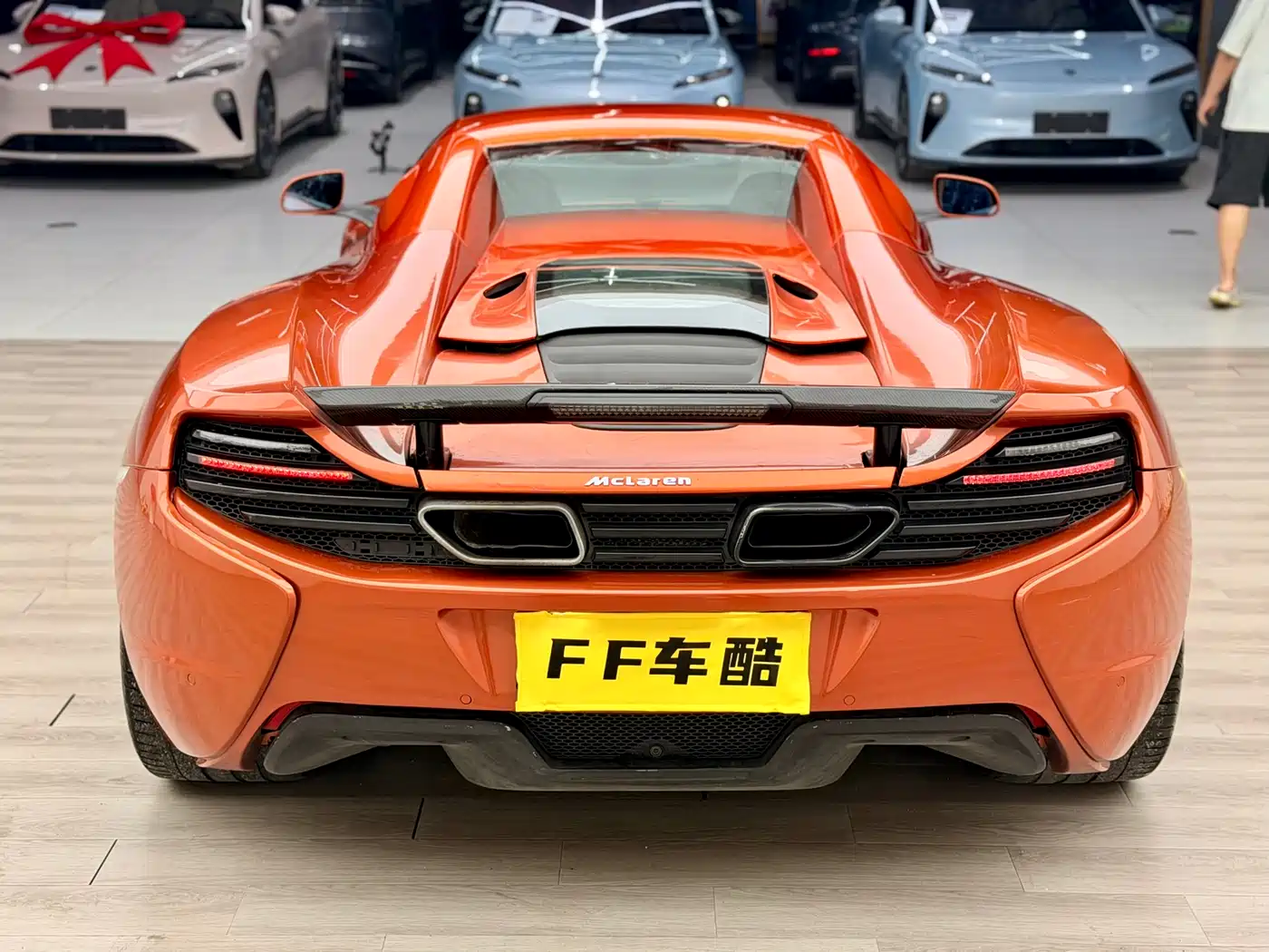 McLaren 625C 2015 3.8T Spider фото 9
