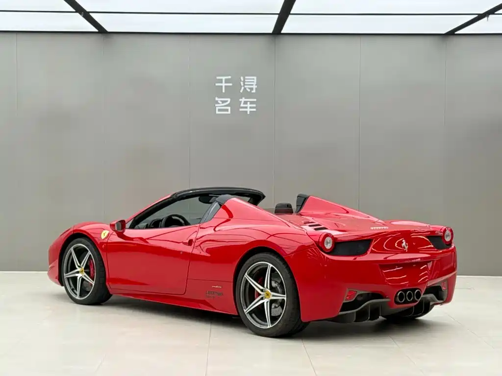 Ferrari 458 2014 2013 4.5L Spider