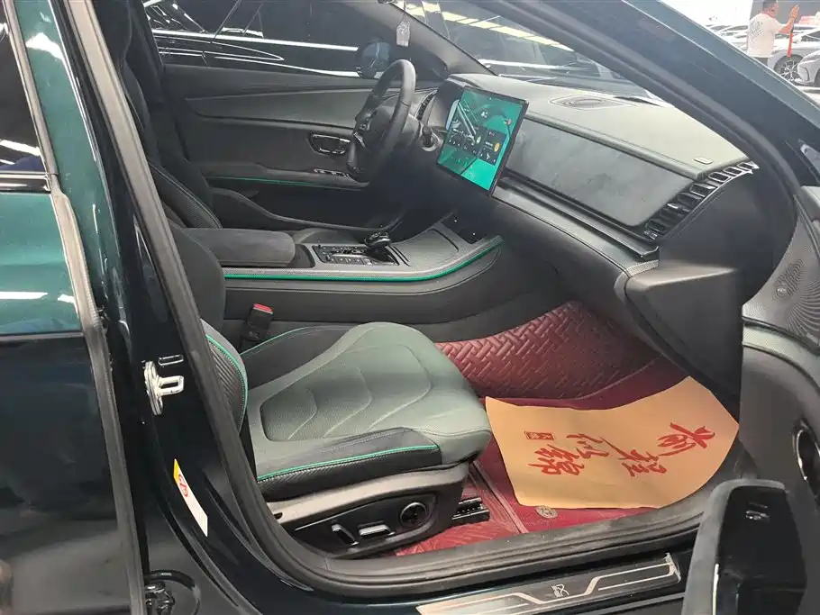 BYD Han 2022 EV 610KM AWD Qianshan Green Limited Edition фото 8