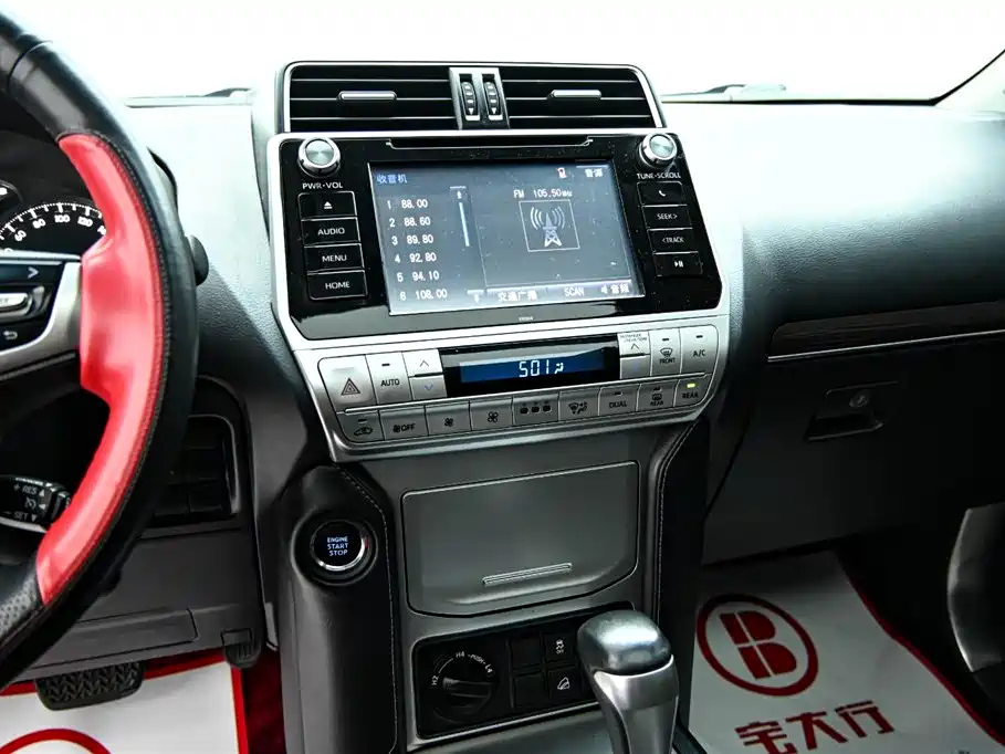 Toyota Prado 2019 3.5L Automatic TX-L Zunxiang Edition with Rear-mounted Spare Tire фото 17