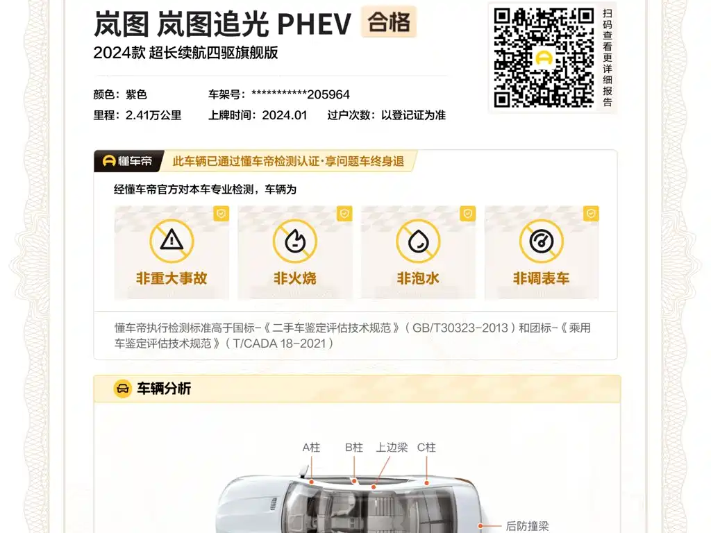 Voyah Passion 2024 2024 PHEV AWD Ultra Long Range Flagship