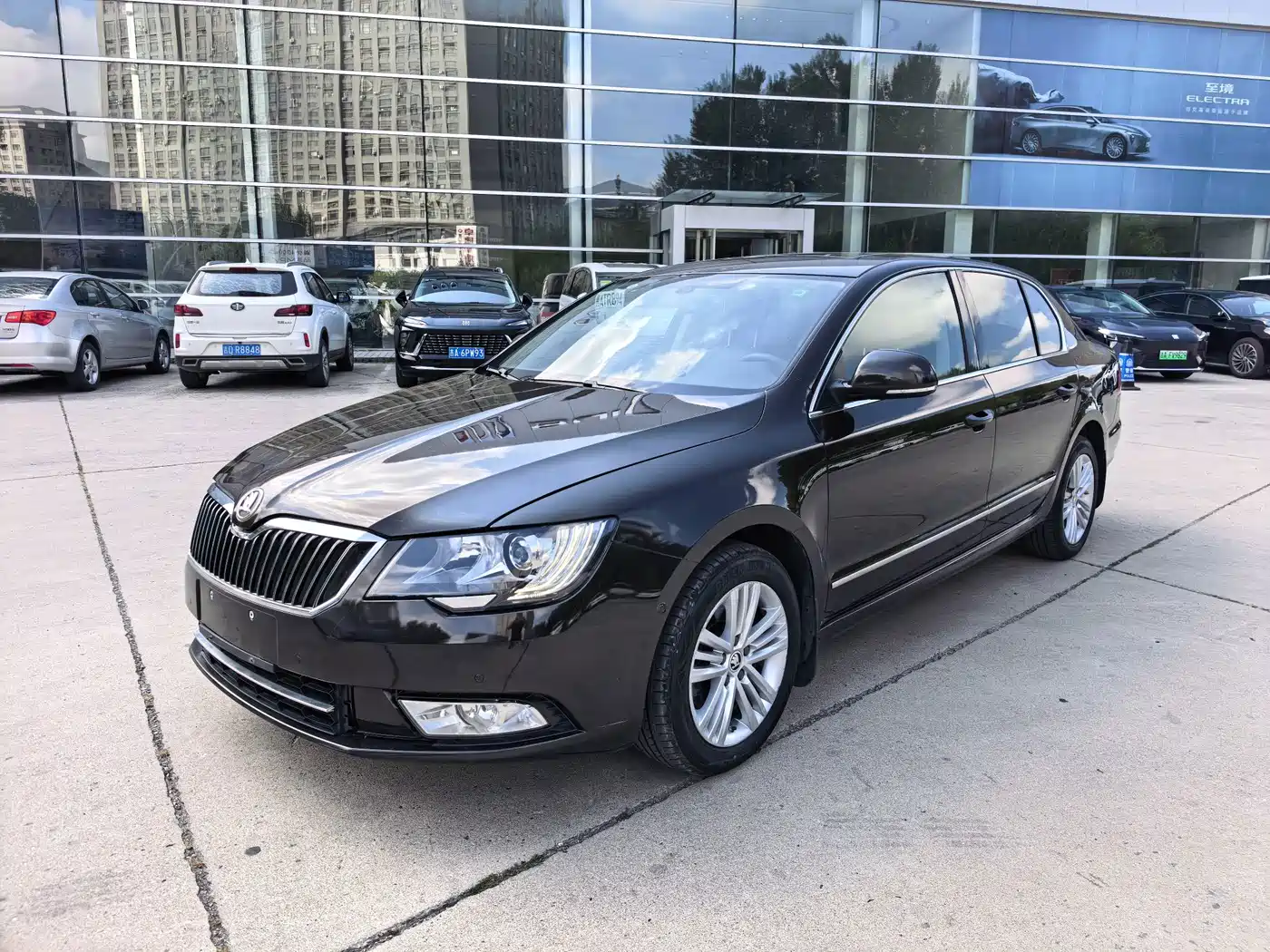 Škoda Superb 2013 — пригон из Китая