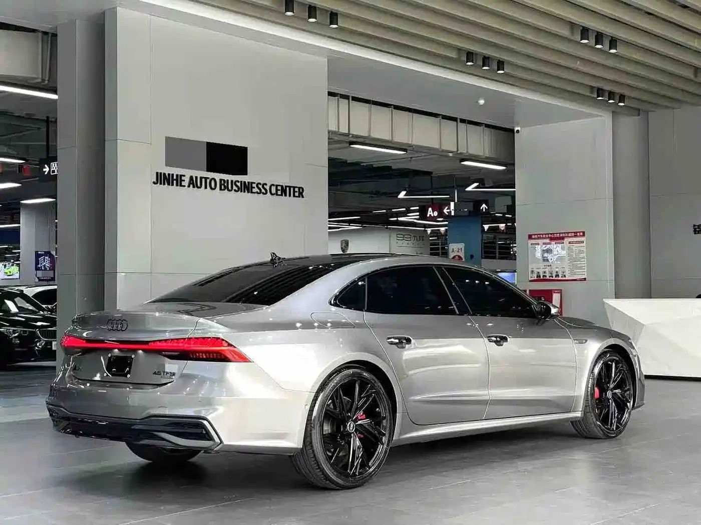 Audi A7L 2025 2025 Model Year 45 TFSI quattro Black Knight Edition