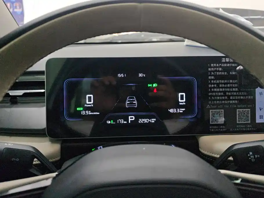 Geely Geometry E Firefly 2024 2024 Model 401km Fluorescent