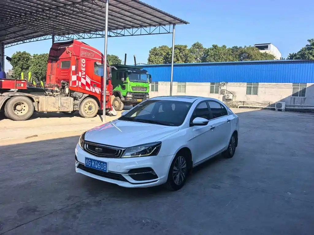 Geely Emgrand 2018 — пригон из Китая
