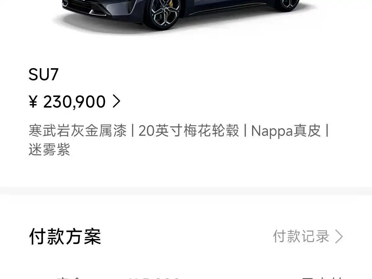 Xiaomi Auto Xiaomi SU7 2024 RWD Long Range Intelligent Driving Edition фото 14