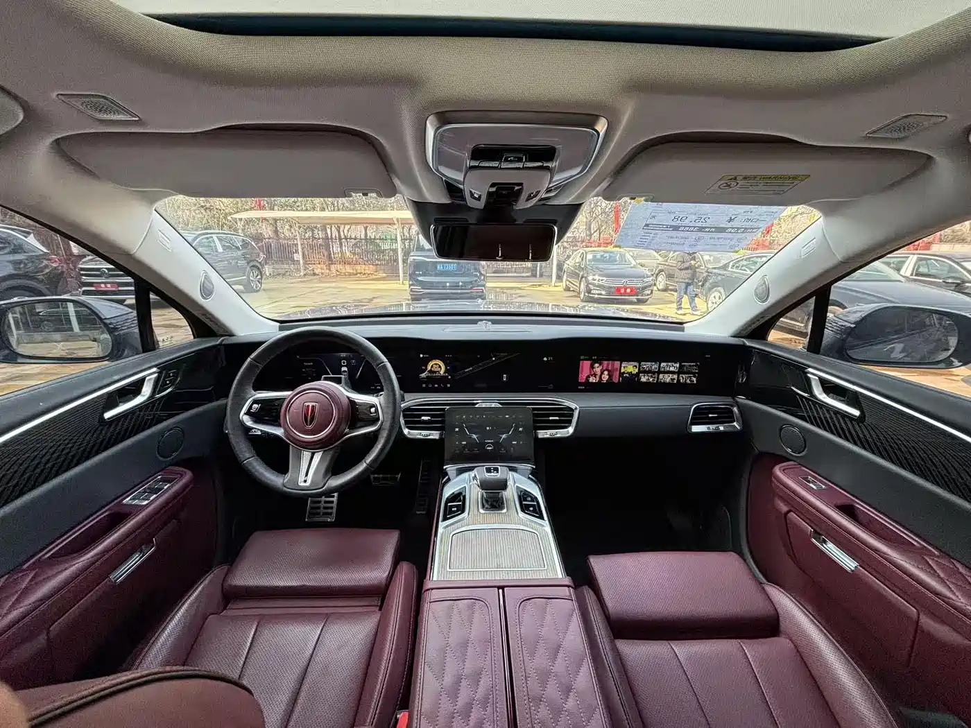 Hongqi E-HS9 2022 690km Qi Xiang Edition (6-seater) фото 12