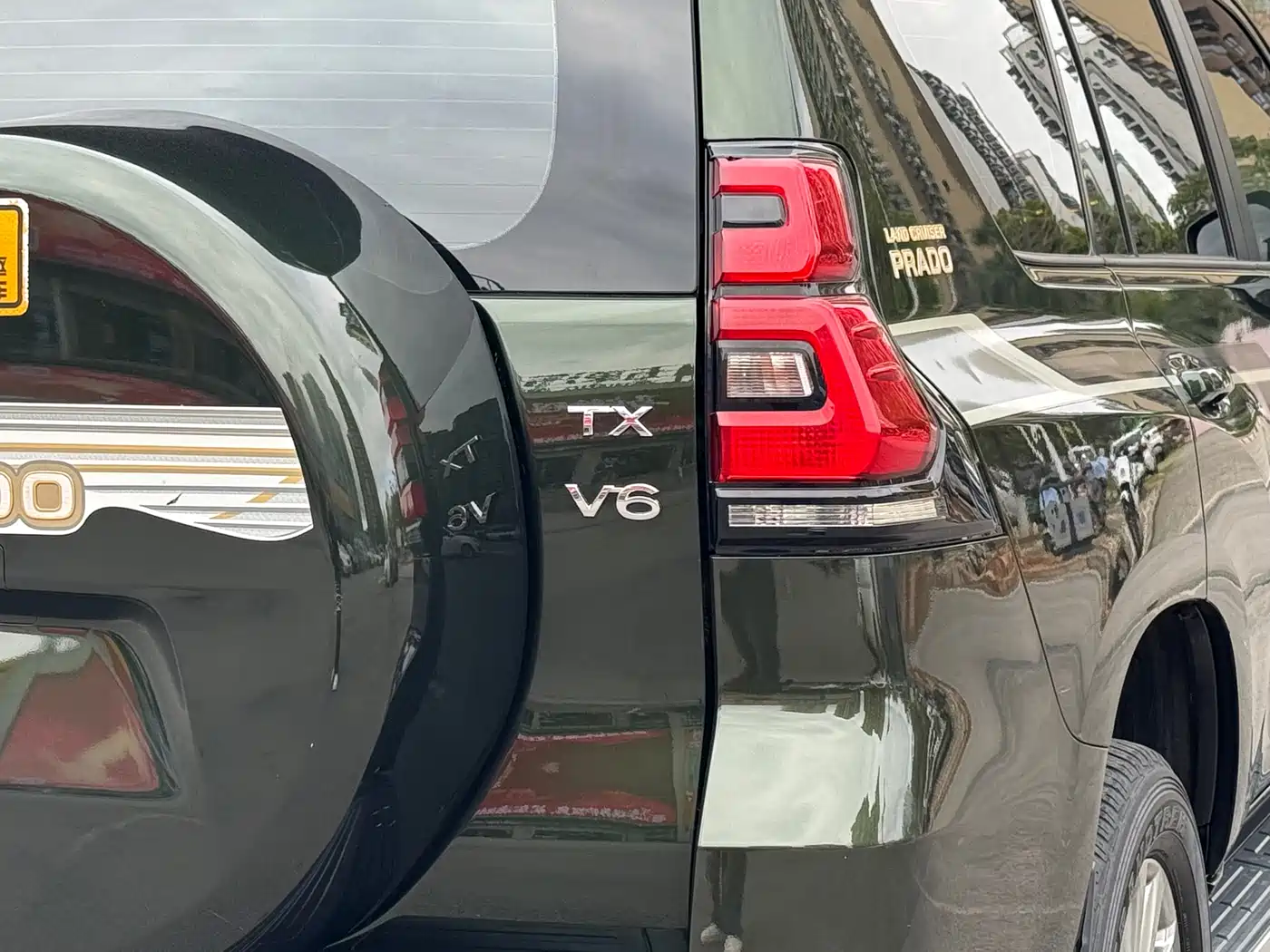 Toyota Prado 2019 3.5L Automatic TX-L Zunxiang Edition with Rear-mounted Spare Tire фото 21