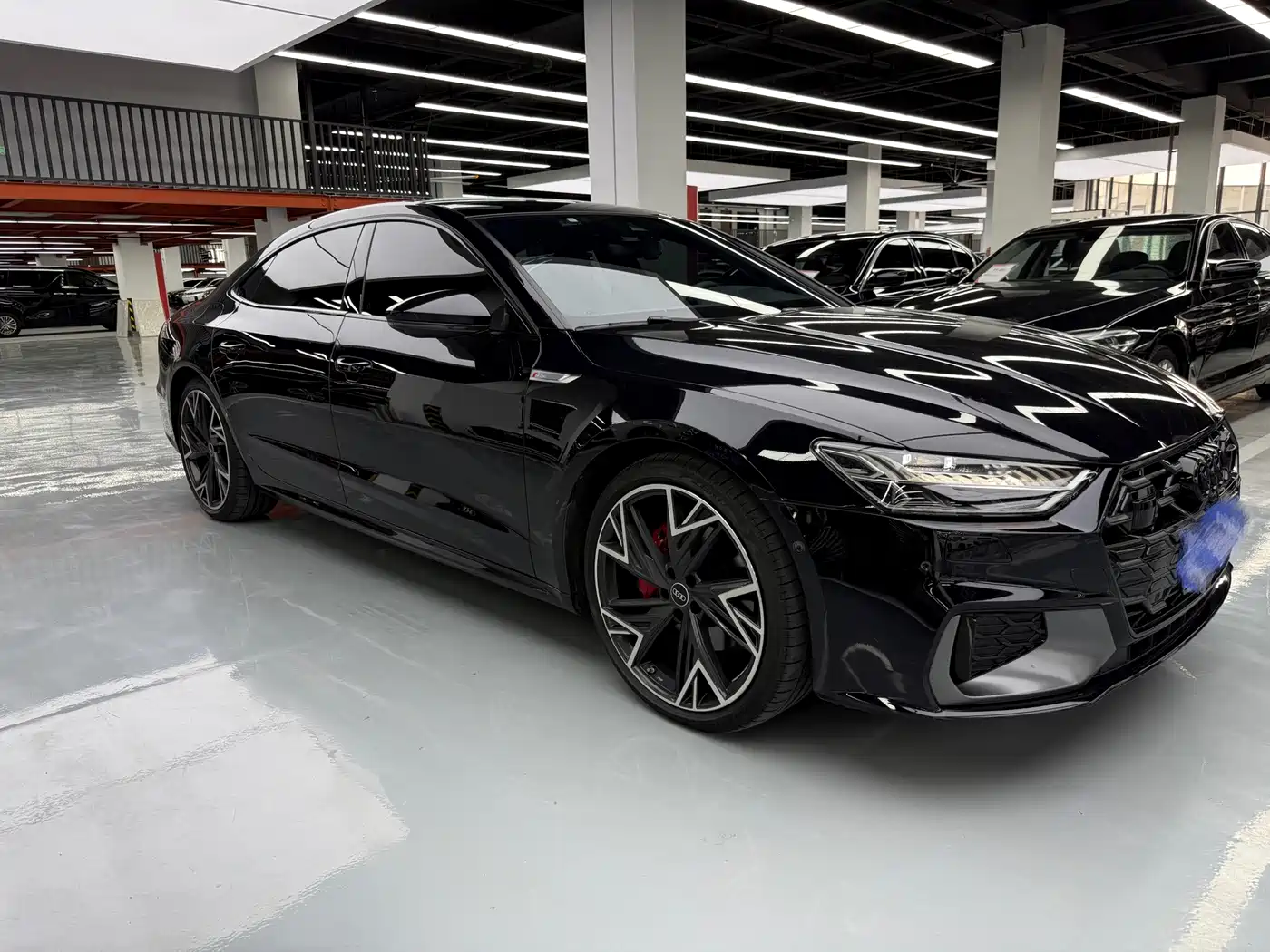 Audi A7L 2025 2025 Model Year 45 TFSI quattro Black Knight Edition