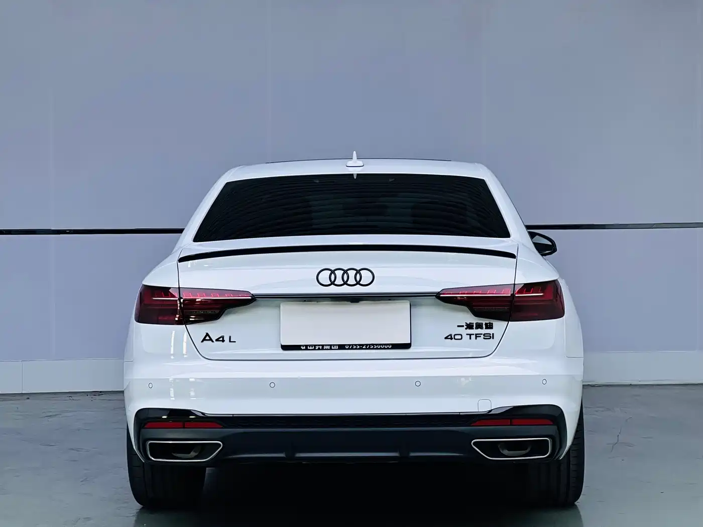 Audi A4L 2025 2025 2 Million Celebration Edition 40 TFSI Luxury Dynamic B&O Starlight Night Edition