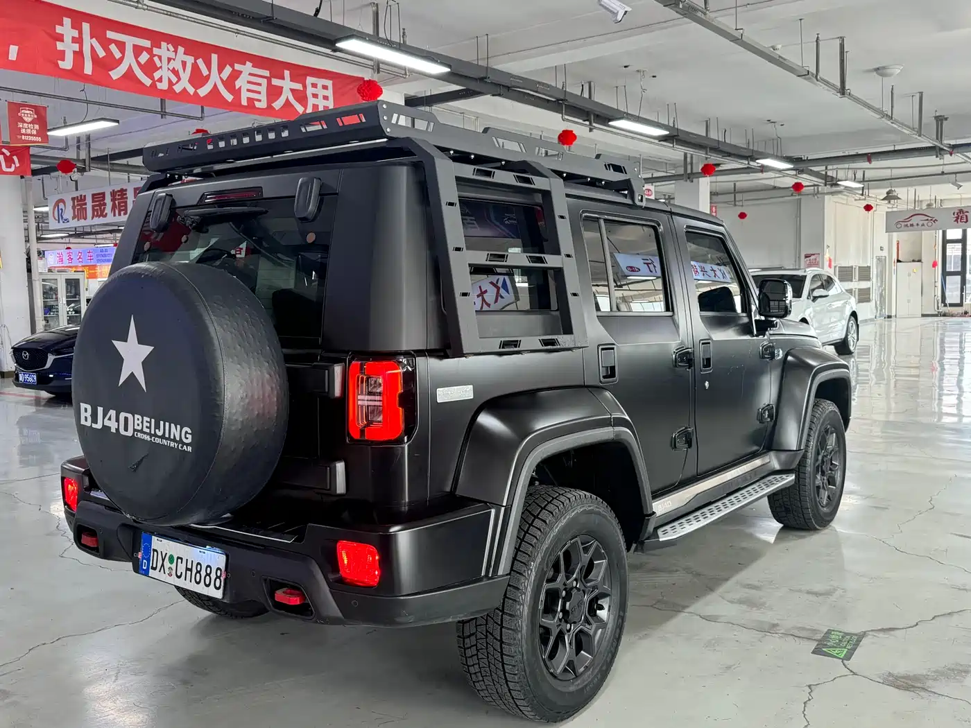 BAIC ORV Beijing Offroad BJ40 2023 2.0D Automatic 4WD Blade Hero Edition Knight Type фото 7
