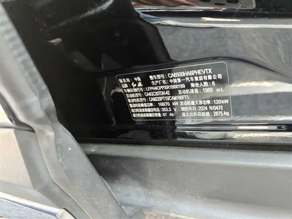 Hongqi HS7 PHEV 2024 2.0T PHEV 4WD Flagship Edition 6-seater фото 19