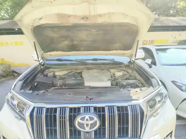 Toyota Prado 2018 3.5L Automatic TX-L Rear-mounted Spare Tire — фото 3