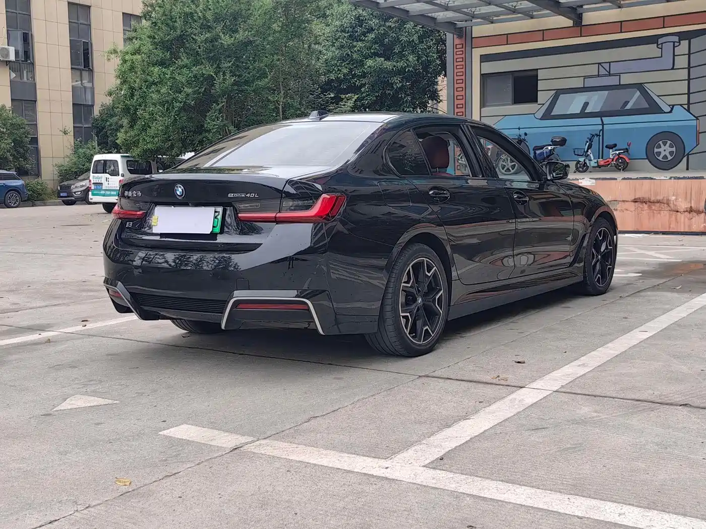 BMW i3 2024 eDrive 40 L Night Sport Package фото 13