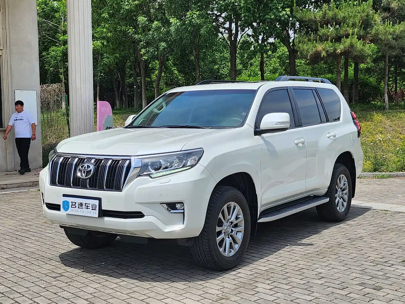 Toyota Prado 2018 3.5L Automatic TX-L Rear-mounted Spare Tire