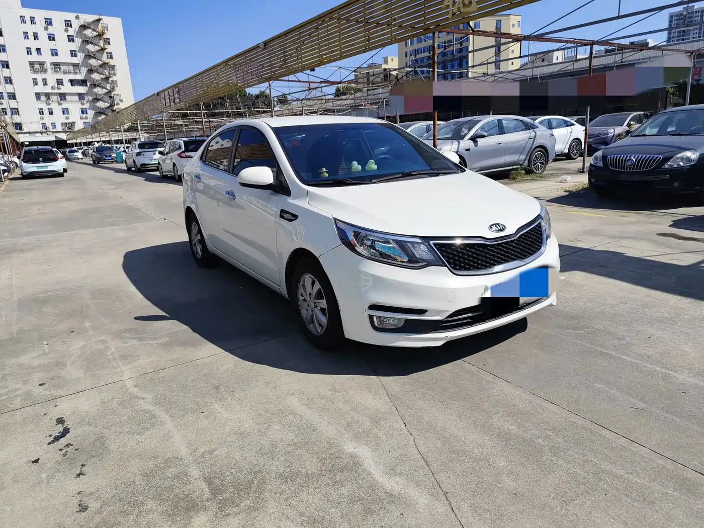 Kia K2 2015 — пригон из Китая