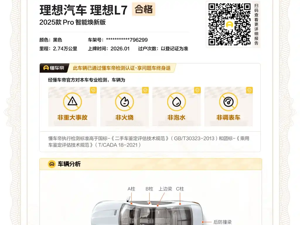Li Auto L7 2026 2025 Pro Smart Renewal Edition