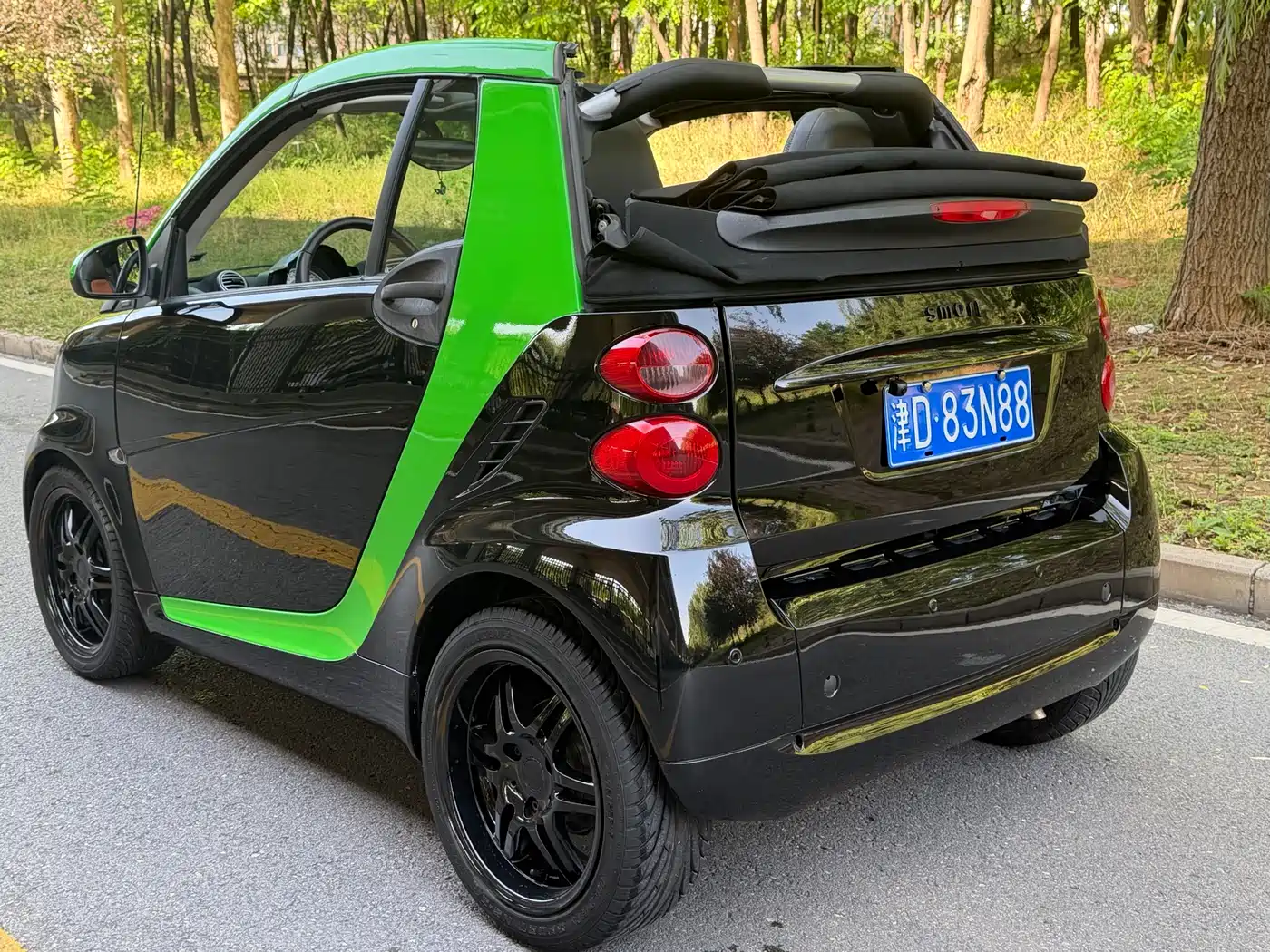 smart fortwo 2012 2011 1.0T Convertible Burning Orange Edition