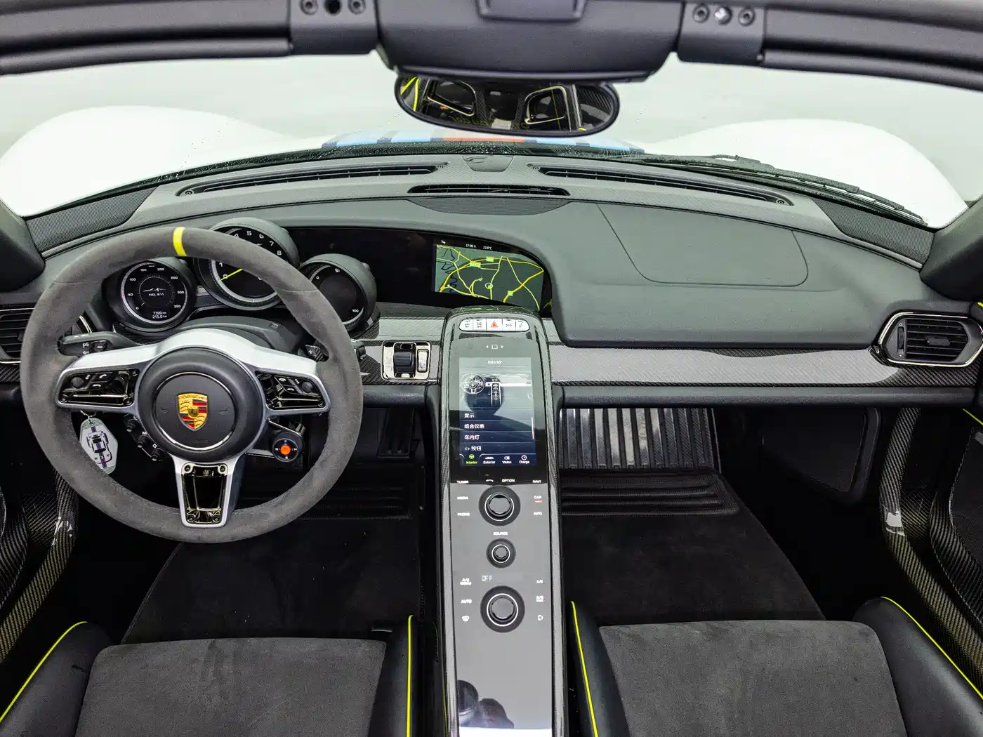 Porsche 918 Spyder 2014 Weissach Package 4.6L фото 21