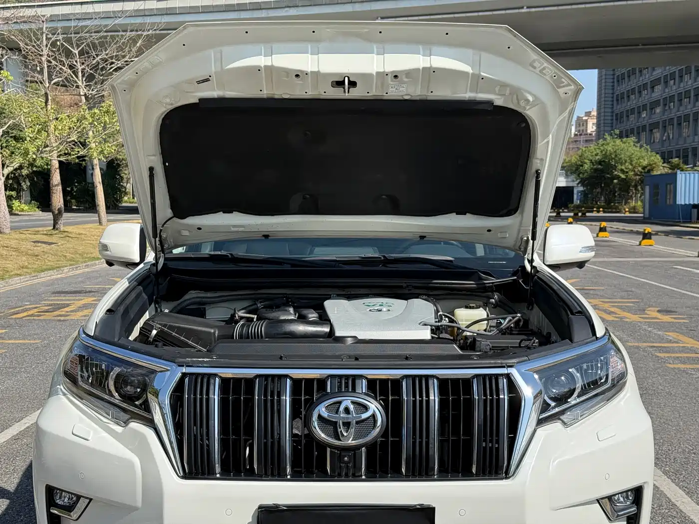 Toyota Prado 2018 3.5L Automatic TX-L NAVI Rear-mounted Spare Tire фото 17
