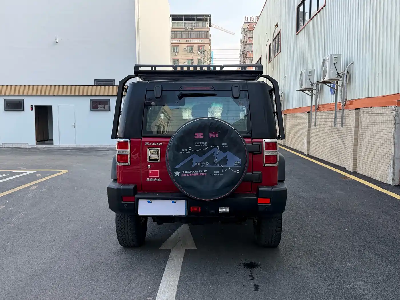 BAIC ORV Beijing Offroad BJ40 2017 40L 2.3T Automatic 4WD China Rally Champion Edition фото 8