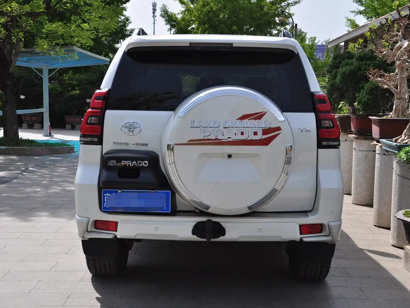 Toyota Prado 2019 3.5L Automatic TX-L Zunxiang Edition with Rear-mounted Spare Tire фото 4