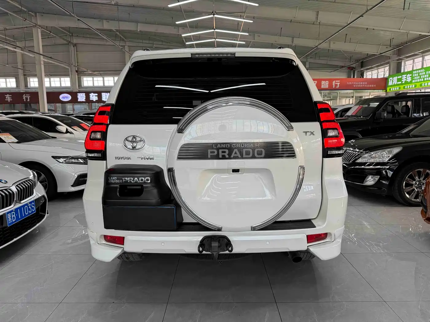 Toyota Prado 2019 3.5L Automatic TX-L Zunxiang Edition with Rear-mounted Spare Tire фото 5