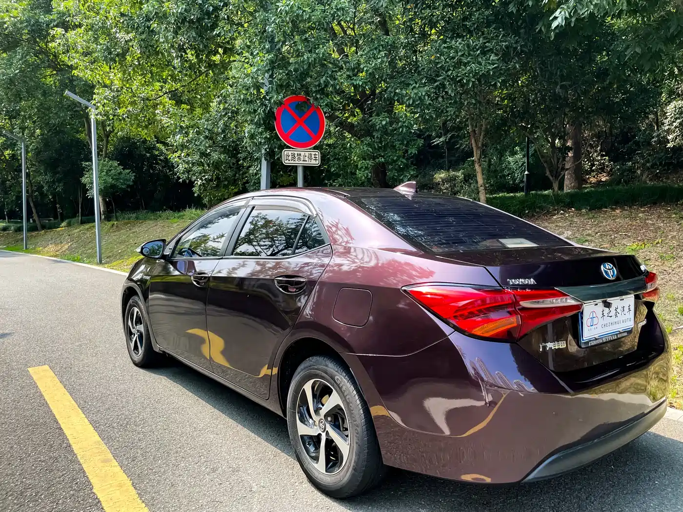 Toyota Levin 2017 Facelift Hybrid 1.8H GS E-CVT Elite Sunroof Edition China V фото 3