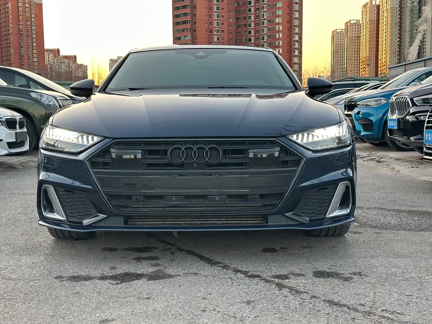 Audi A7L 2022 55 TFSI quattro S-line Horizon Edition Crystal Flow Package фото 2