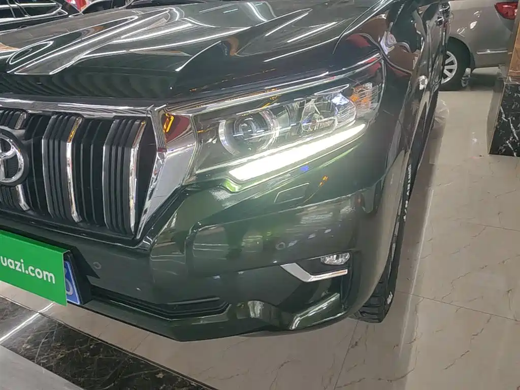 Toyota Prado 2018 3.5L Automatic TX-L Rear-mounted Spare Tire фото 24