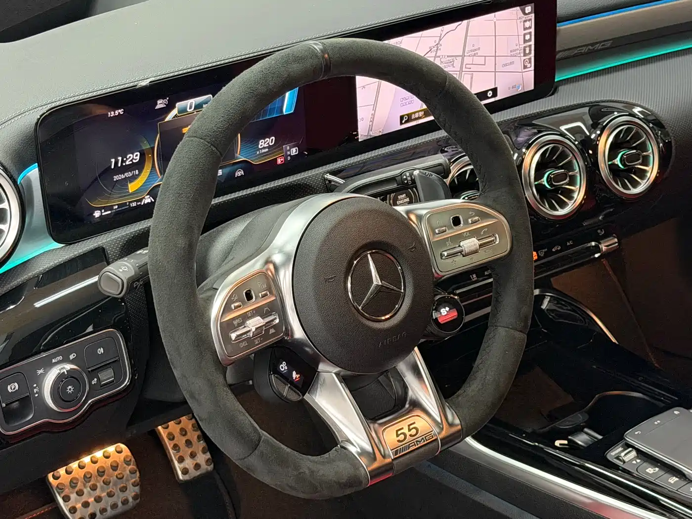 Mercedes-Benz CLA AMG 2022 AMG CLA 45 S 4MATIC+ 55th Anniversary Edition фото 15