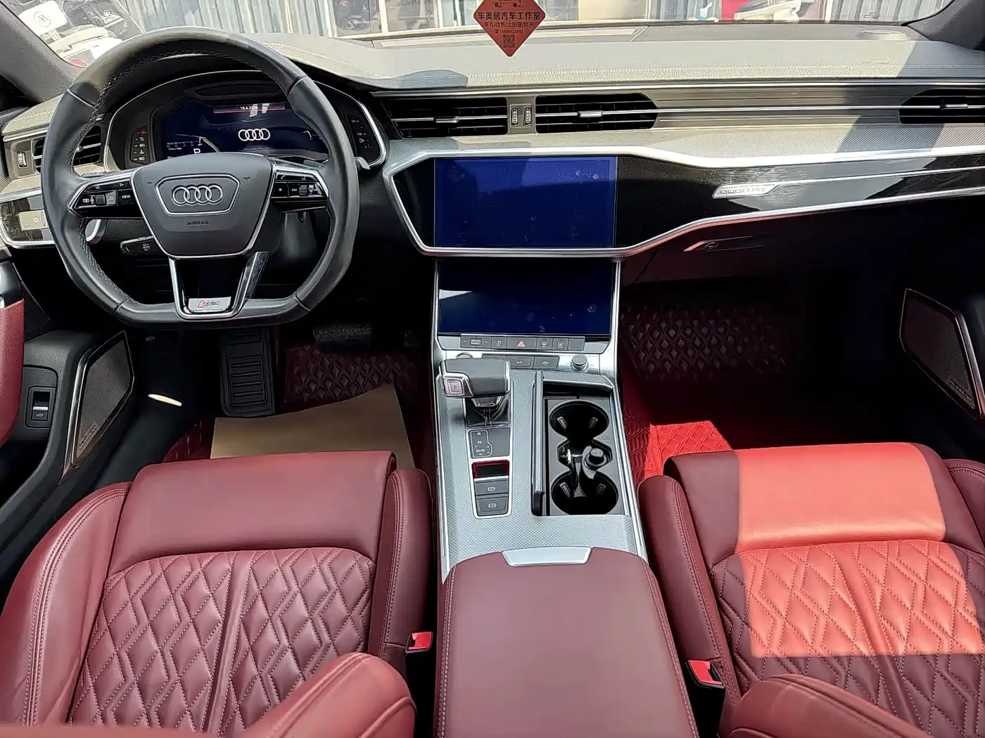 Audi A7L 2023 45 TFSI quattro S-line Black Warrior Edition фото 15