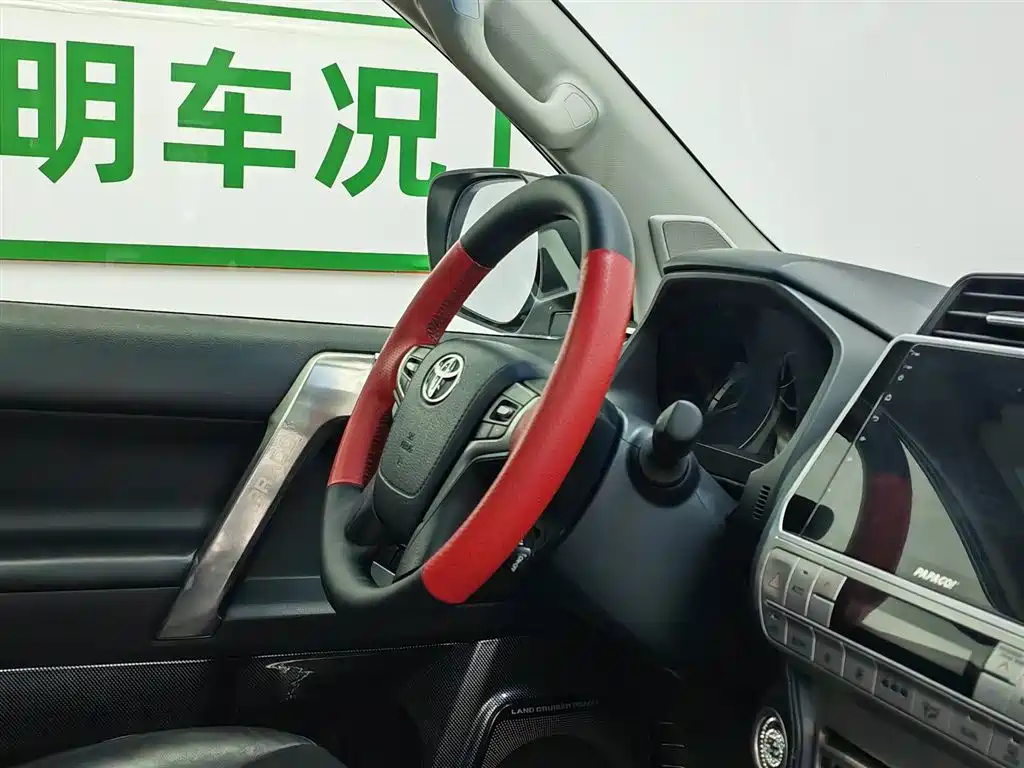 Toyota Prado 2018 3.5L Automatic TX-L Rear-mounted Spare Tire фото 22