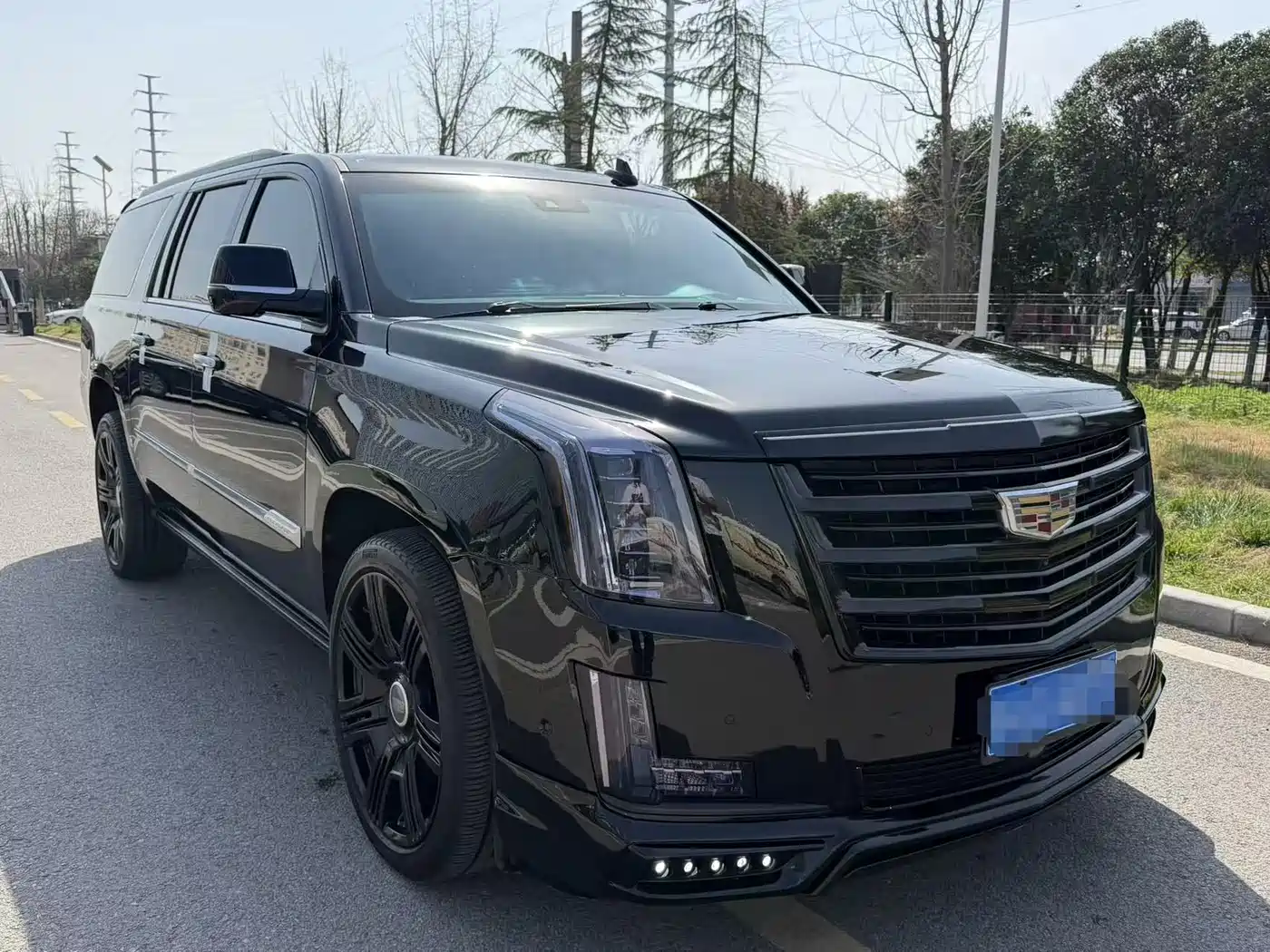 Cadillac Escalade 2017 6.2L ESV Platinum Extended фото 3
