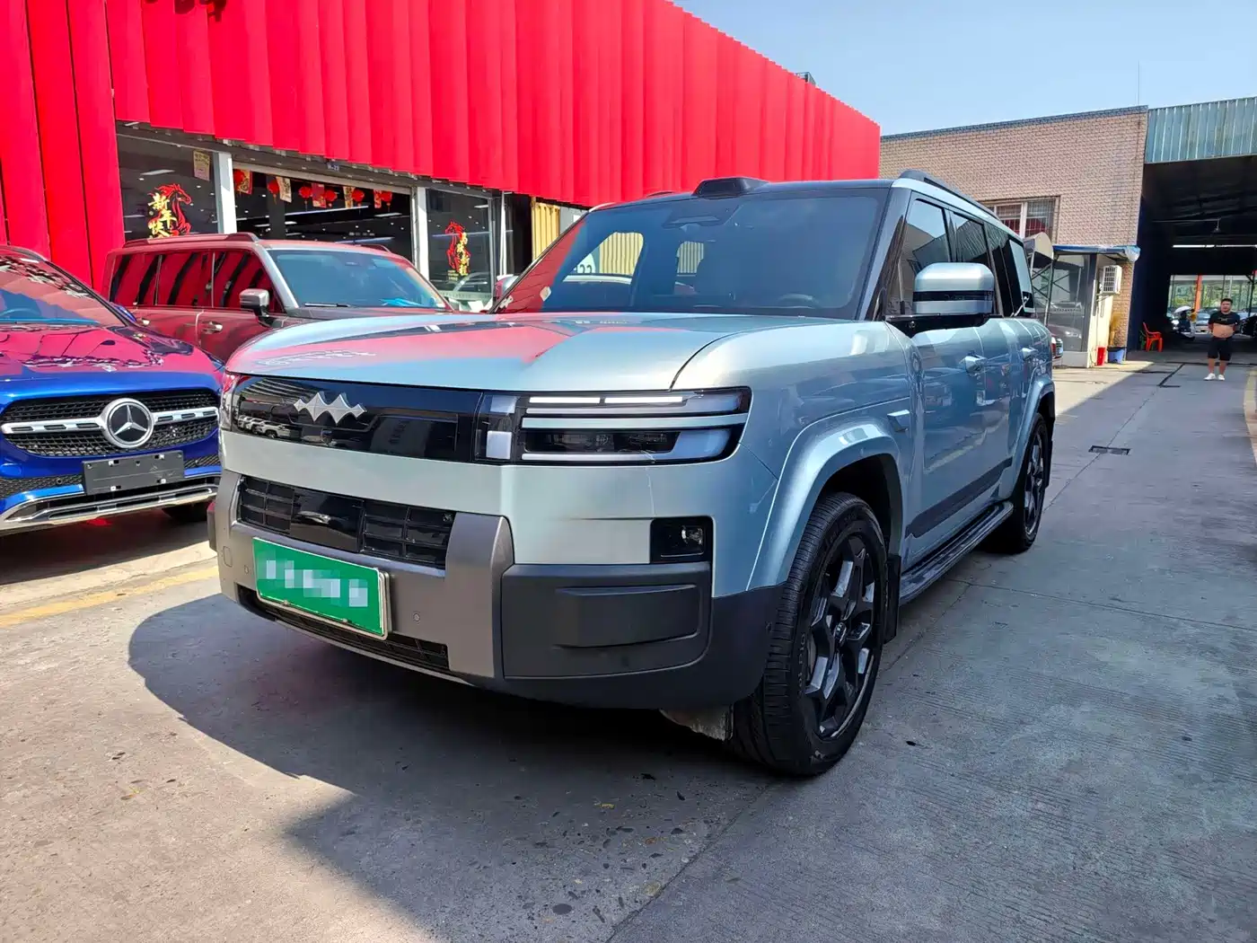 Fang Cheng Bao Titanium 7 2025 — пригон из Китая