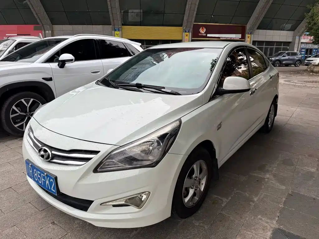 Hyundai Verna 2014 — пригон из Китая