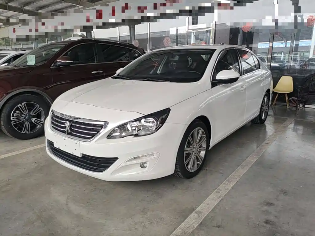 Peugeot 408 2014 — пригон из Китая