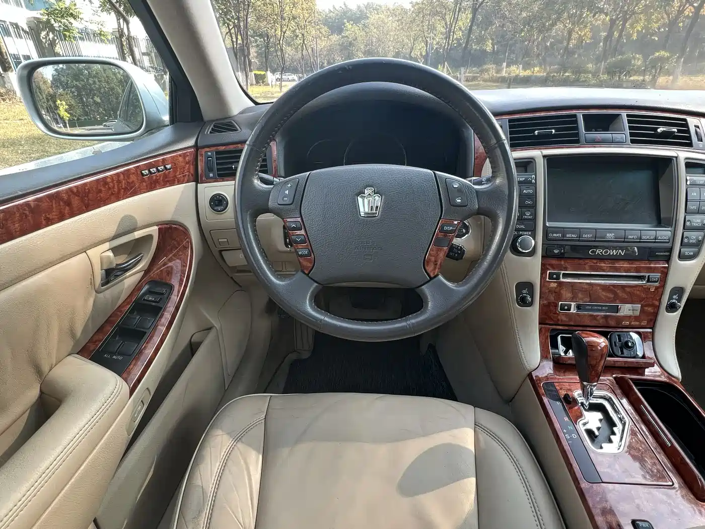 Toyota Crown 2007 3.0L Royal Saloon Fashion Navigation фото 11