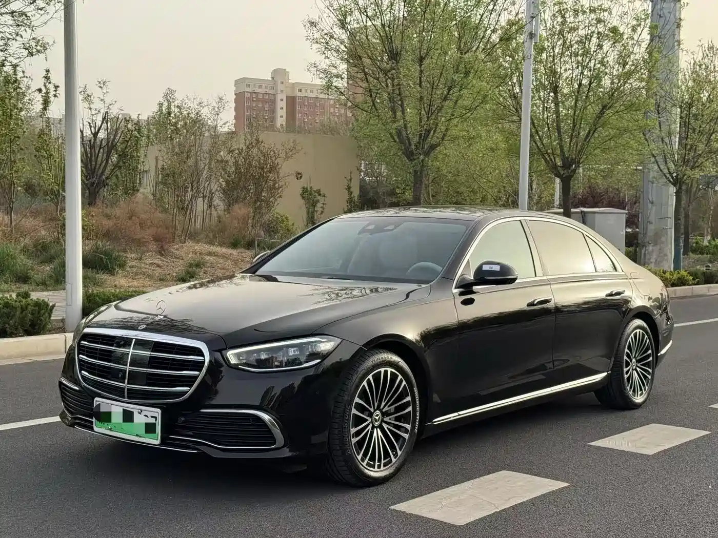 Mercedes-Benz S-Class New Energy 2023 S 450 e L Plug-in Hybrid Sedan фото 14