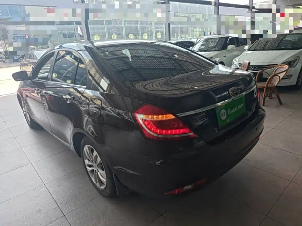 Geely Emgrand 2015 2015 Sedan 1.5L Manual Upward Edition