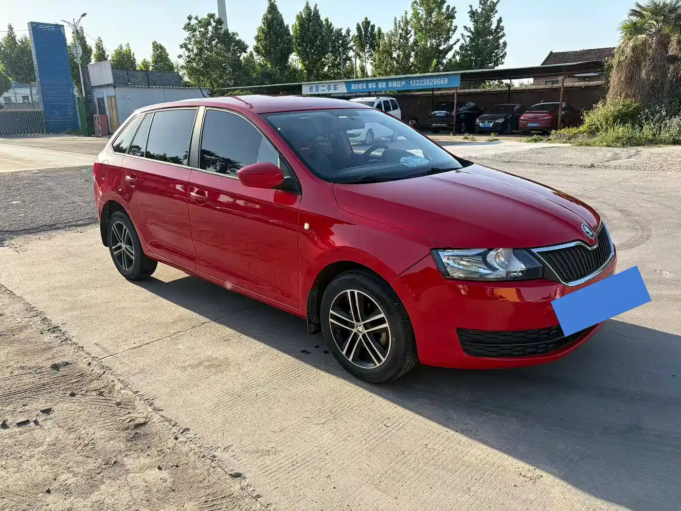 Škoda Skoda Rapid Spaceback 2014 1.6L Manual乐享版 фото 9