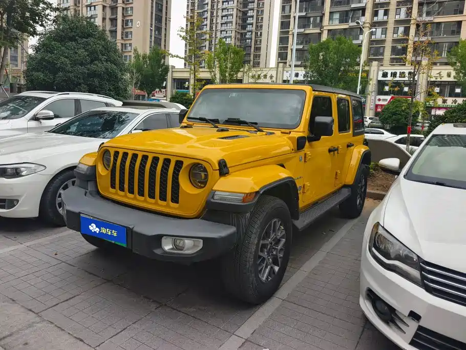 Jeep Wrangler 4xe 2021 — пригон из Китая