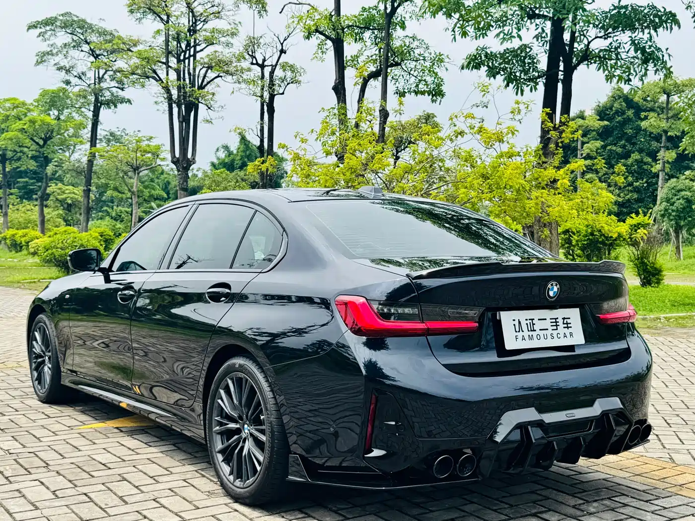 BMW 3 Series 2024 325Li M Sport Shadowline Package фото 26