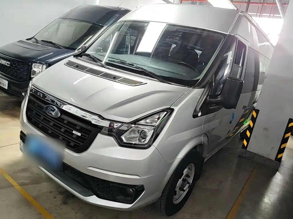 Ford New Generation Transit 2021 2021 Model 2.2T Automatic Logistics Vehicle Pro Long Wheelbase 7-Seat Medium Roof China VI