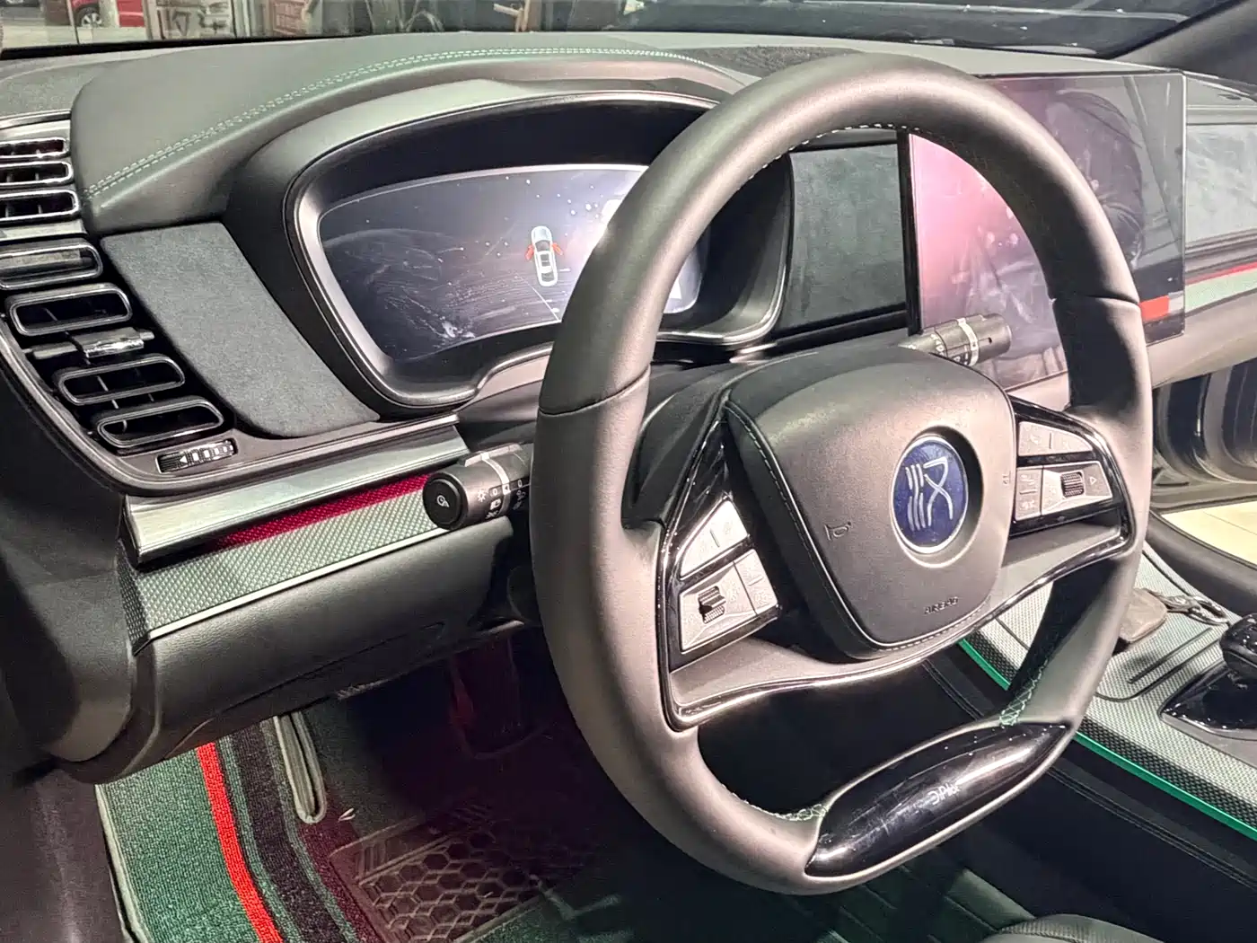 BYD Han 2022 EV 610KM AWD Qianshan Green Limited Edition фото 12
