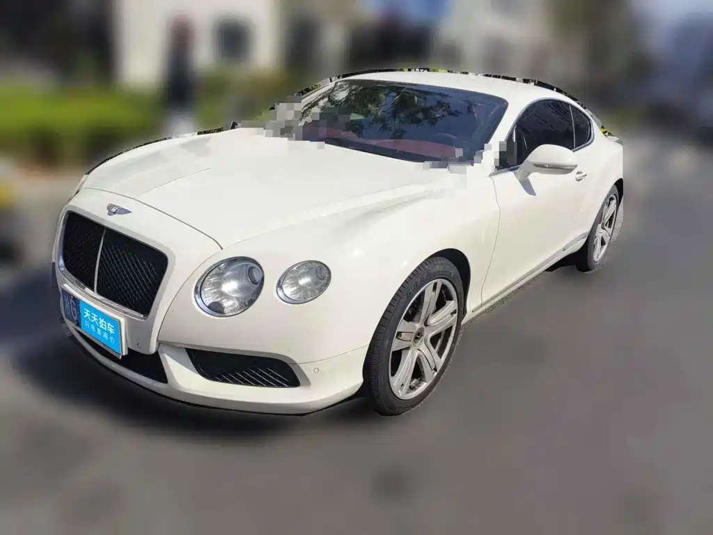 Bentley Continental 2012 — пригон из Китая
