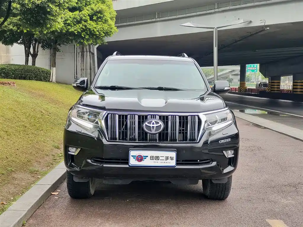 Toyota Prado 2018 3.5L Automatic TX-L NAVI Rear-mounted Spare Tire фото 2