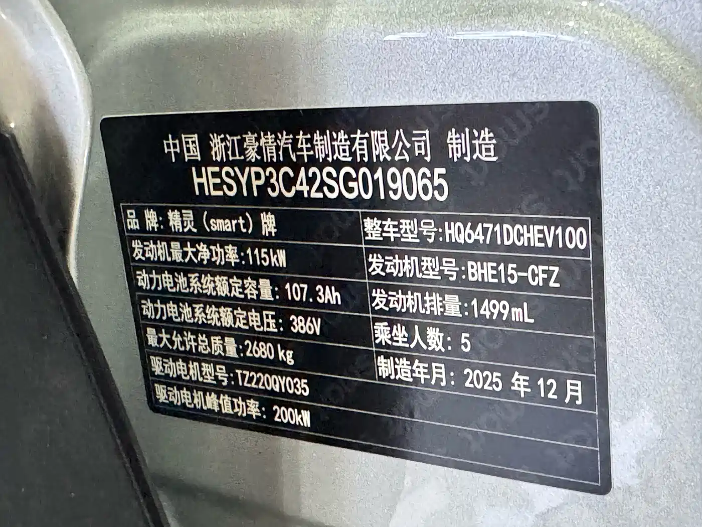 smart Genie #5 2026 2026 Model 252km Standard Edition
